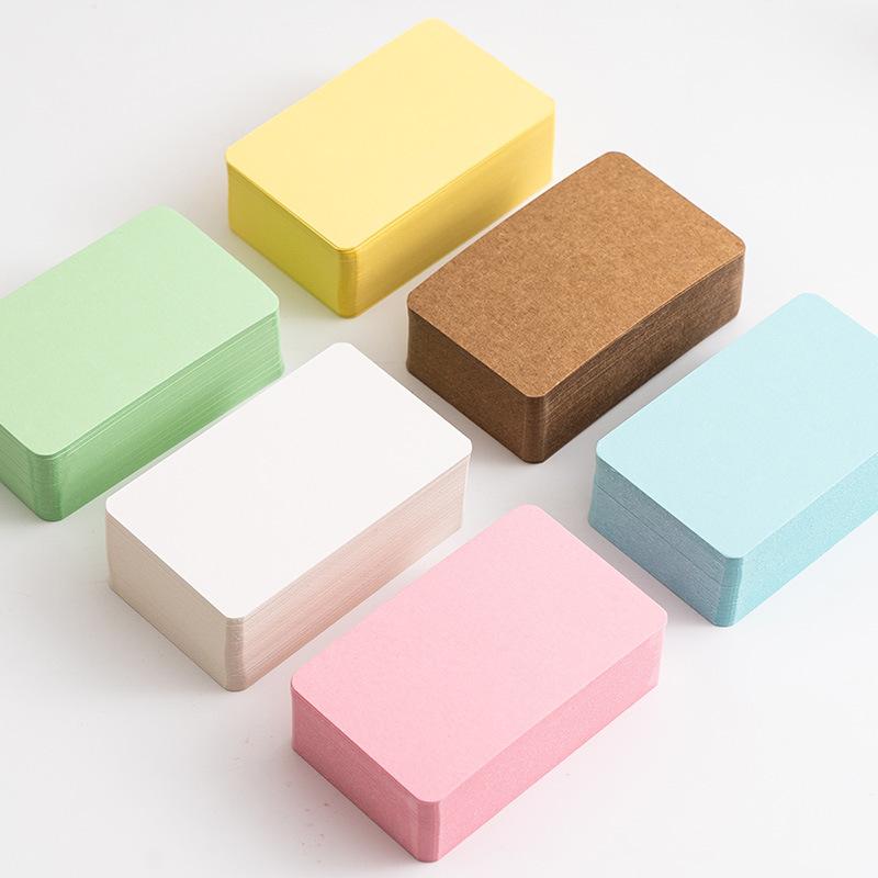 Kraft Paper Box - 100 Sheets Assorted Color Kraft Paper