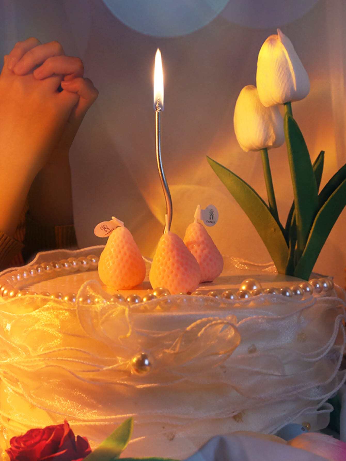 6pcs/Box Curved Birthday Candl - đánh giá và giá Supplies Of Candle