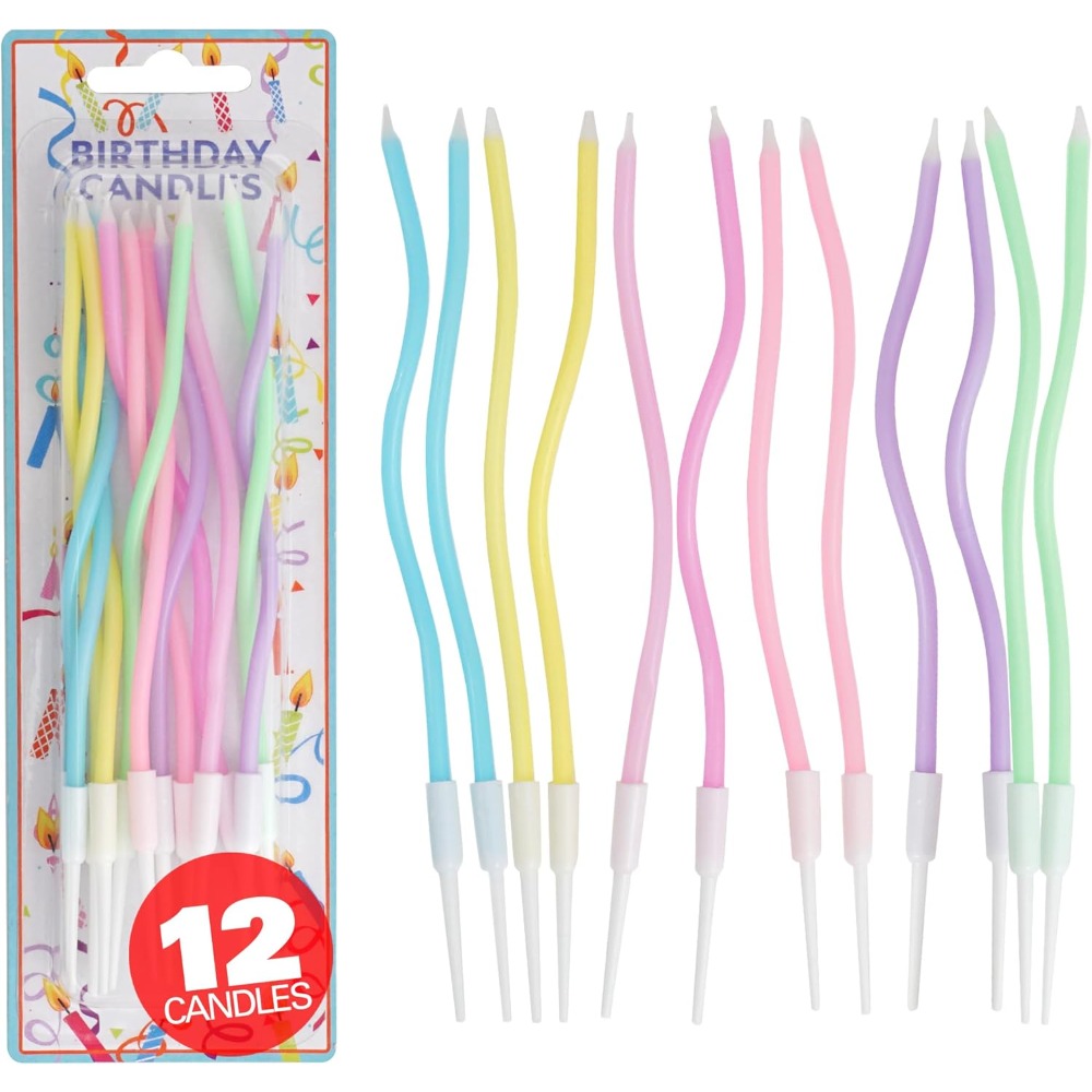 Rainbow Spiral Birthday Cake C - đánh giá và giá Supplies Of Candle