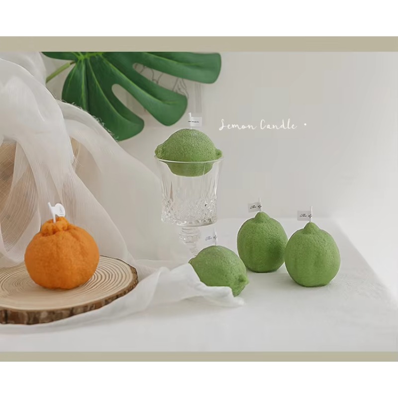 Custom Home Decoration Lemon C - đánh giá và giá Supplies Of Candle