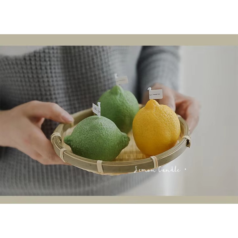 Custom Home Decoration Lemon C - đánh giá và giá Supplies Of Candle